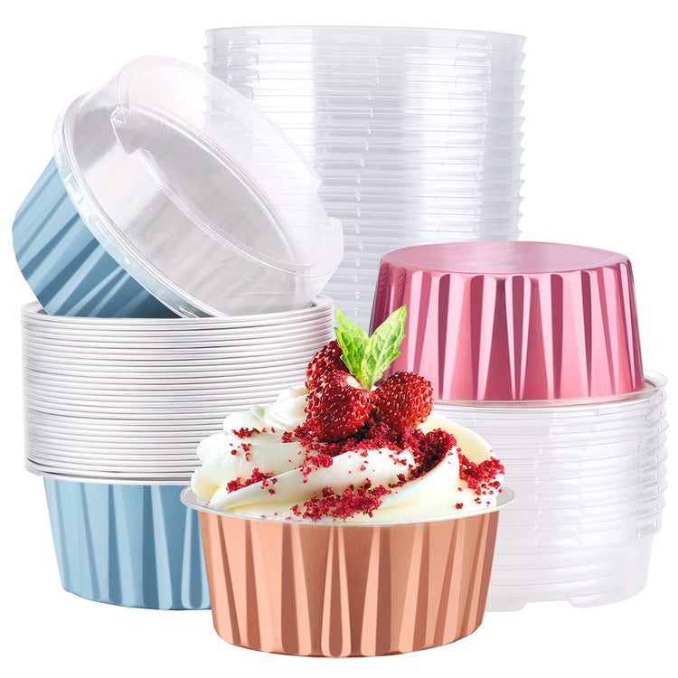 Baking Cups Aluminum Foil (60 Count)