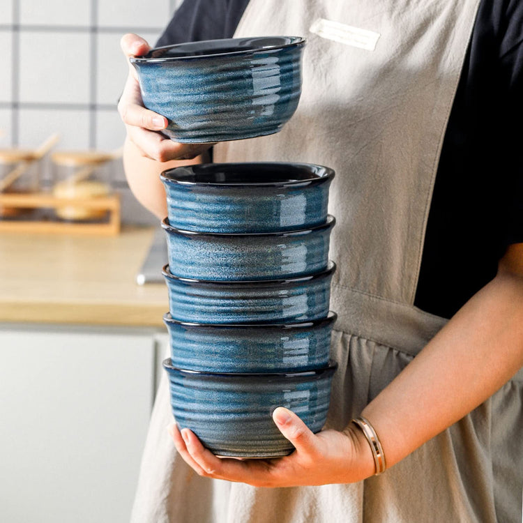 Ceramic Cereal Bowls Set of 6 (4 Count)