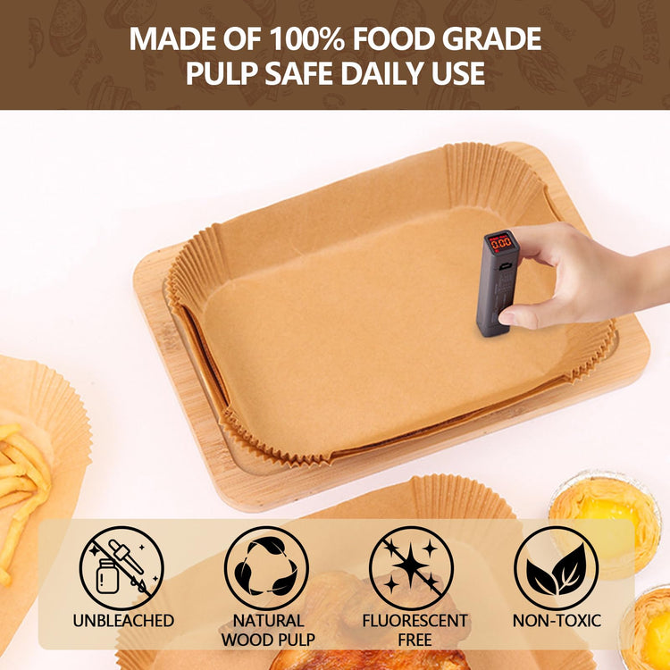 Air Fryer Paper Liners Disposable For Ninja