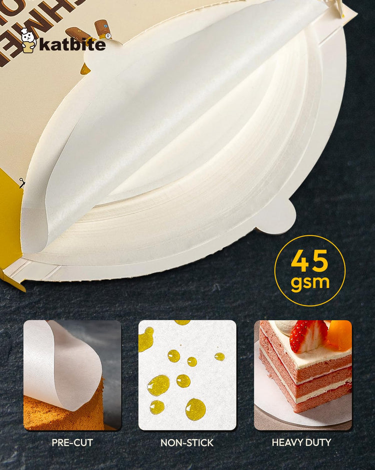 Parchment Paper Rounds (200 Count)