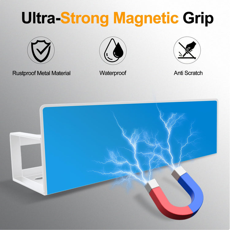 Magnetic Spice Rack for Refrigerator (4 Count)
