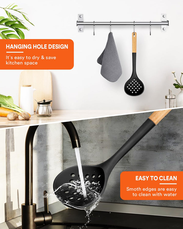 Silicone Kitchen Ladle Strainer