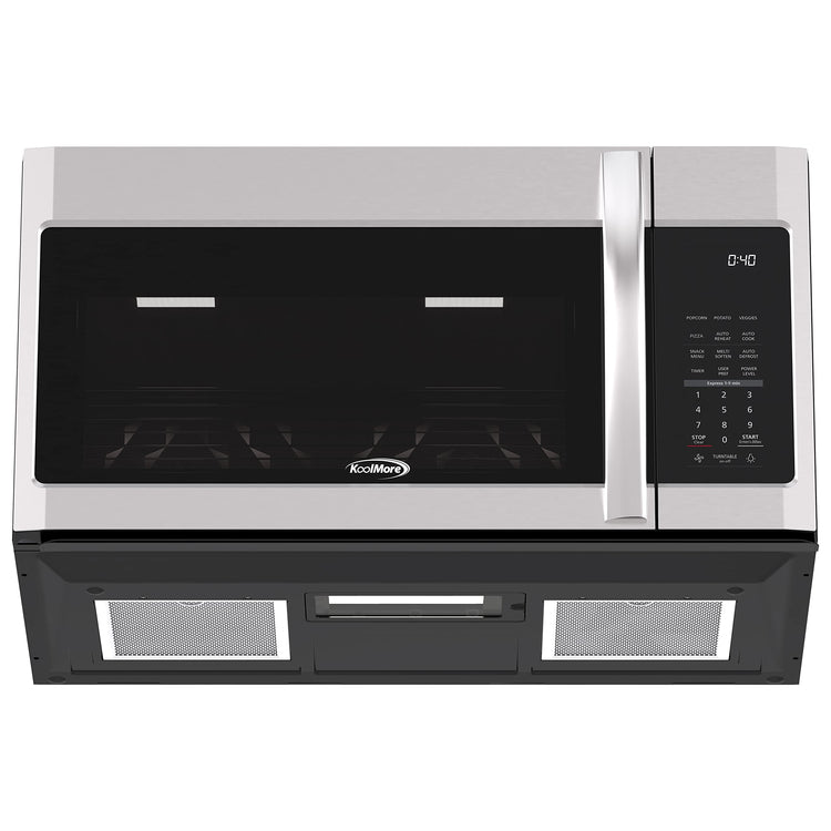 1.9 Cu. Ft. Over the Range Microwave Oven with Oven Lamp and 300CFM Recirculation Vent Hood Function