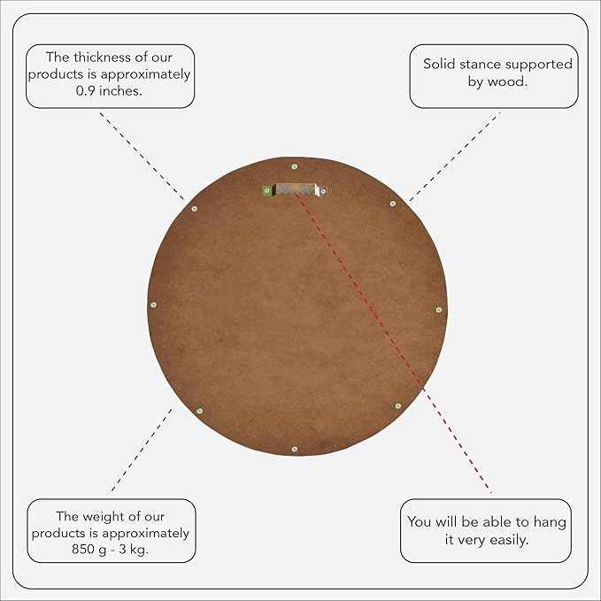 nooc art Handmade Copper Wall Art for Home, Living Room, Bedroom, Kitchen and Office Decor, Rustic Decorative Mural Art for Farmhouse Decor (Modern Copper, 17.7, Unframed)