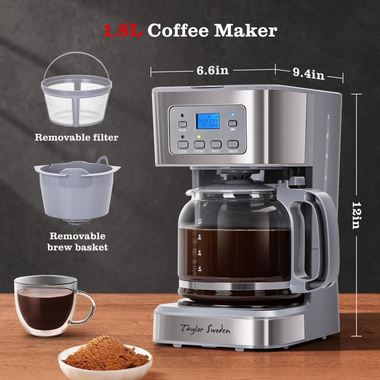 12 Cup Programmable Coffee Maker