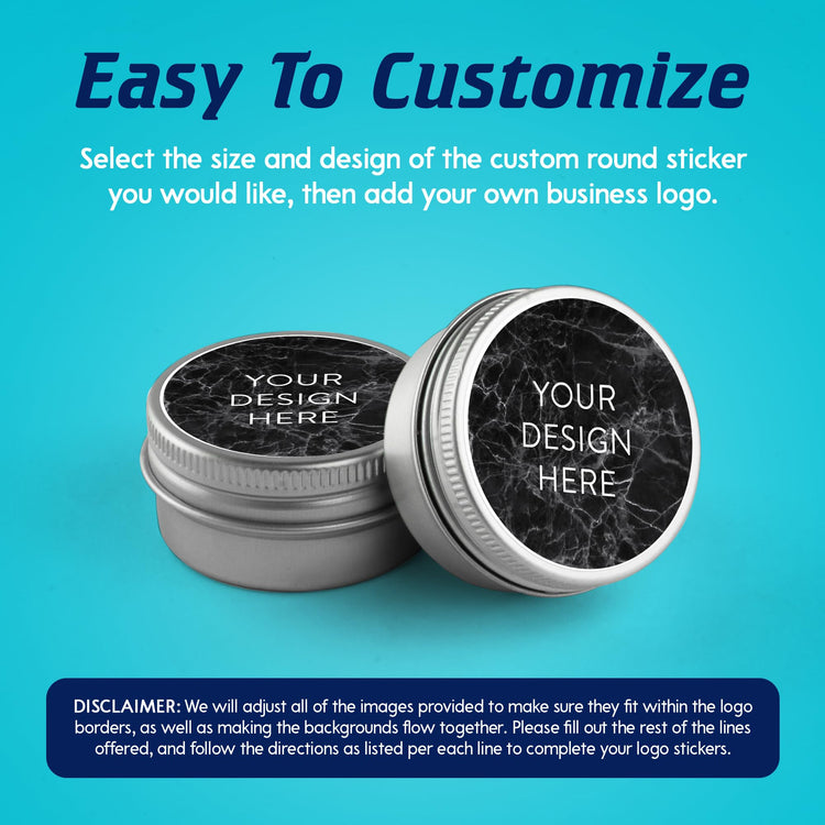Custom Vinyl Stickers Your Image (100 Count)