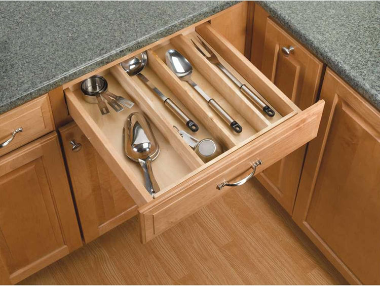 REV-A-SHELF TRAY, UTILITY, WOOD, 18.5X22 X 2 7/8"D