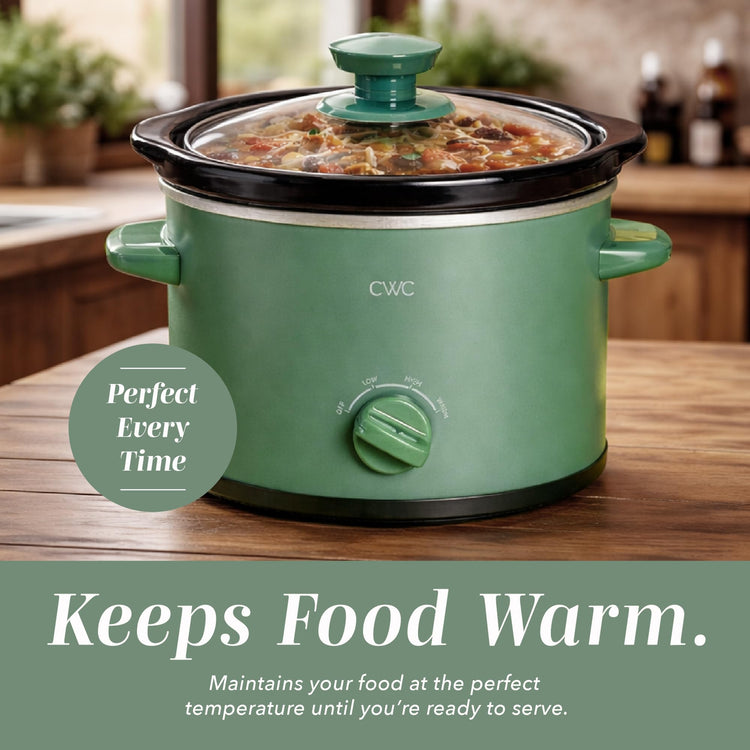 2QT Mini Electric Round Slow Cooker