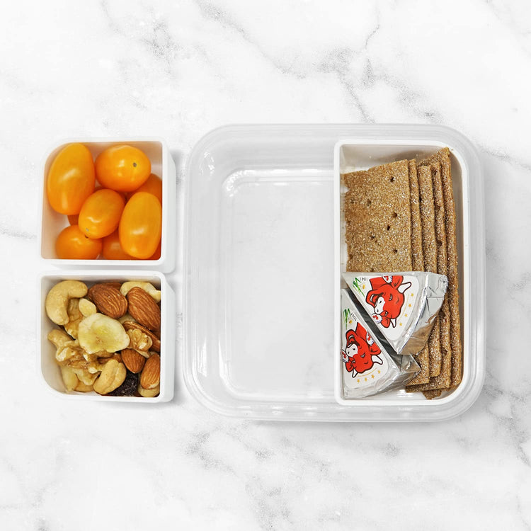 3 Compartment Snack Container