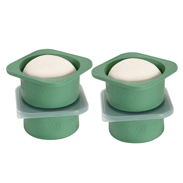 Stackable Silicone Artisan Pizza Dough Proofing Proving Trays with Air (4 Count)