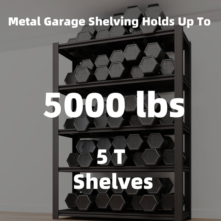 5 Tier Heavy Duty Garage Shelving