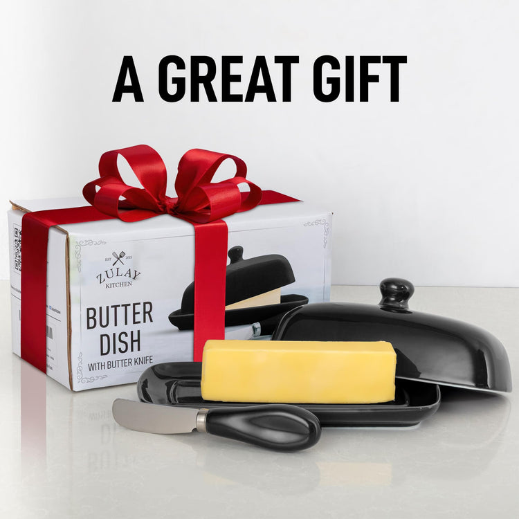 Butter Dish With Lid For Countertop