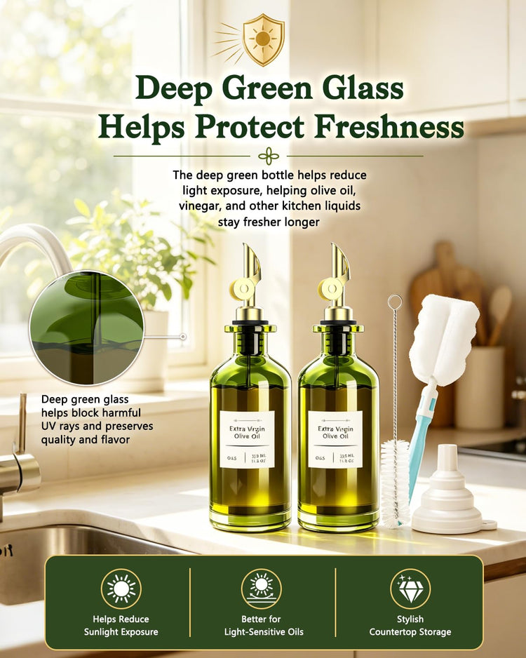 Olive Oil Dispenser Set of 2 (2 Count)