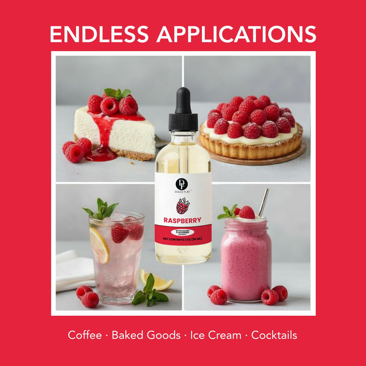 Natural Raspberry Extract 2 oz (2 Ounce)