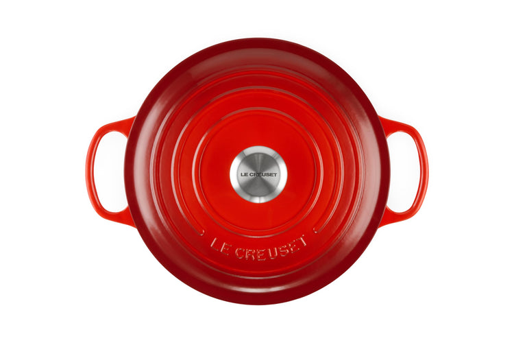 Enameled Cast Iron Round Dutch Oven