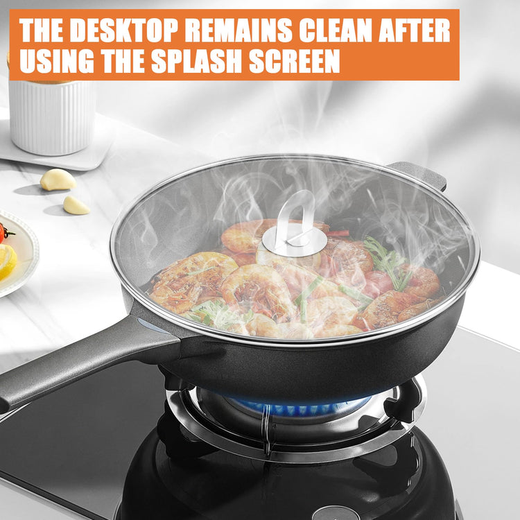 3 Pack Splatter Screens for Frying Pan