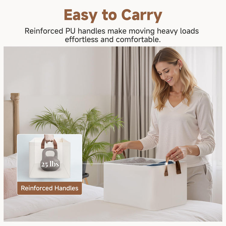 Fabric Storage Bins (2 Count)