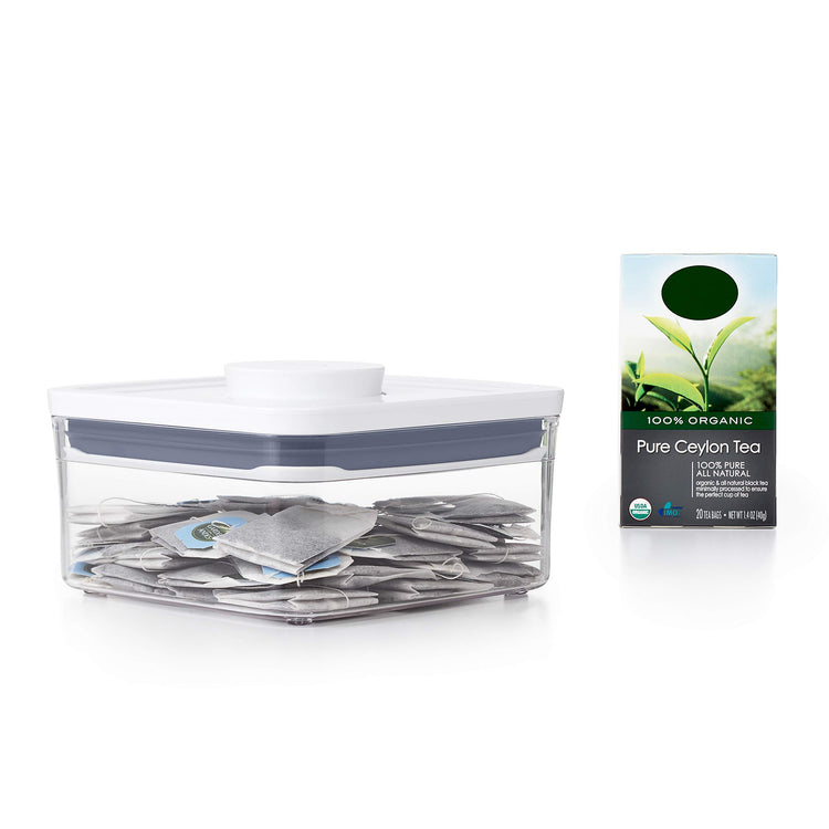 Good Grips POP Container (1.1 Qt (Pack of 1) / White)