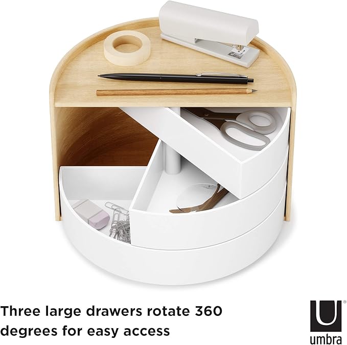 Umbra Moona Storage Box White/Natural