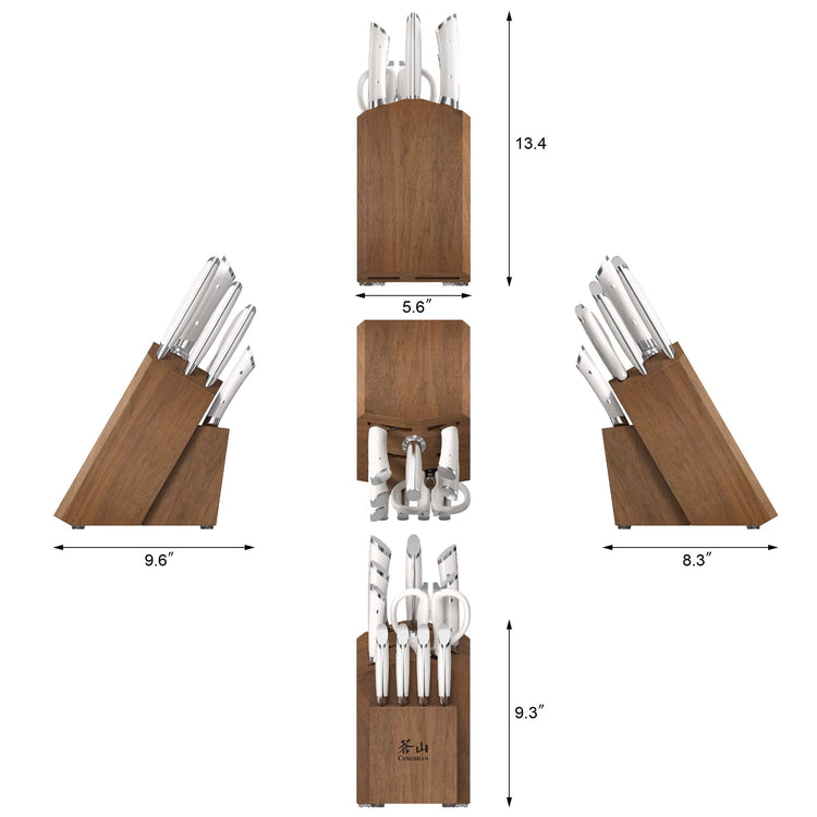 HELENA Series German Steel Forged Knife Block Set