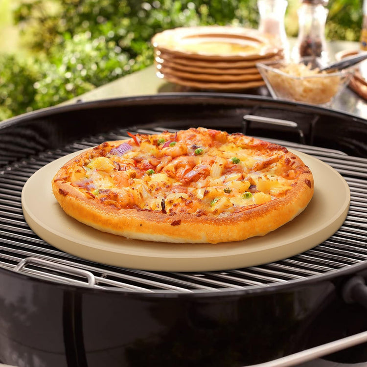 15" Round Pizza Stone for Oven and Grill