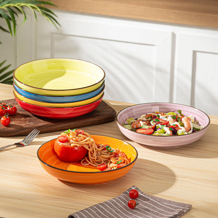 Pasta Bowls Set of 6 (6.66 Count)