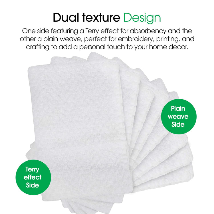 Premium Dish Towels for Kitchen (8 Count)