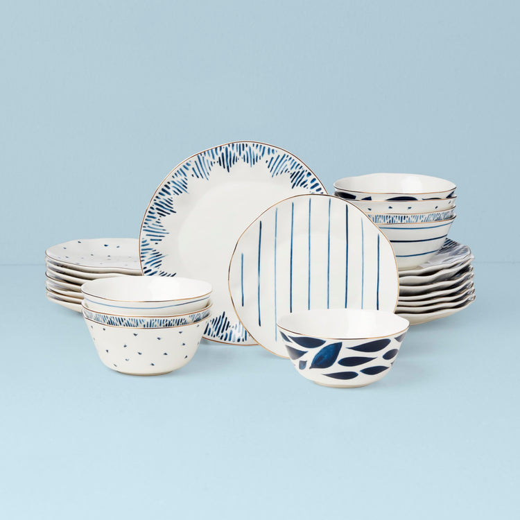 Blue Bay Porcelain 24 (24 Count)