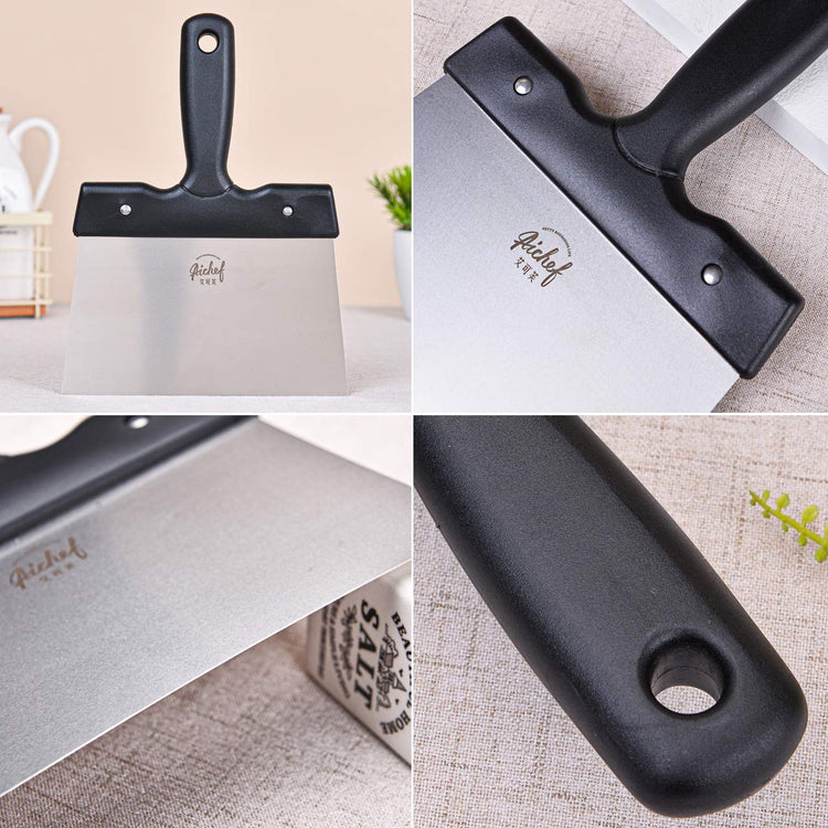 Chocolate Thermostat Spatula Melting Chocolate Tempering Scraper Baking Tool Stainless Steel Spatula Temperature Regulating Blade Large Size