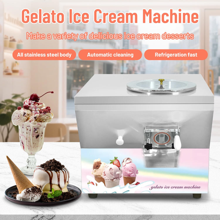 Commercial Hard Ice Cream Machine 3 Gal