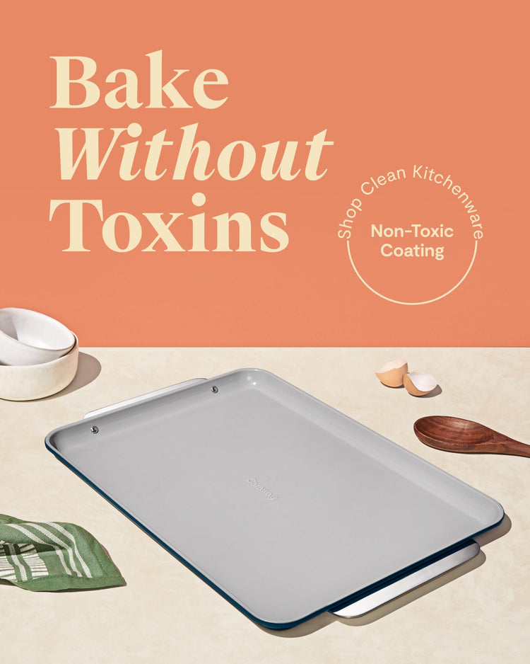 Non Stick Ceramic Large Baking Sheet Duo (2 Count)