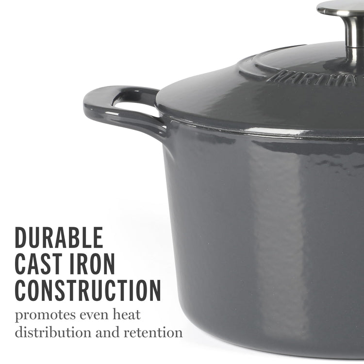 Gatwick 4 Quart Enamel Cast Iron Dutch Oven