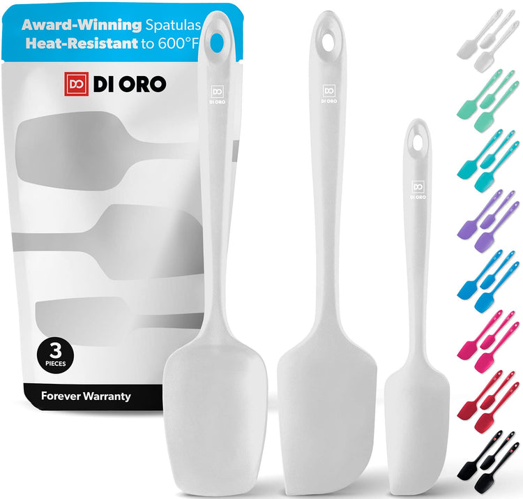 DI ORO Silicone Spatula Set (3 Count)