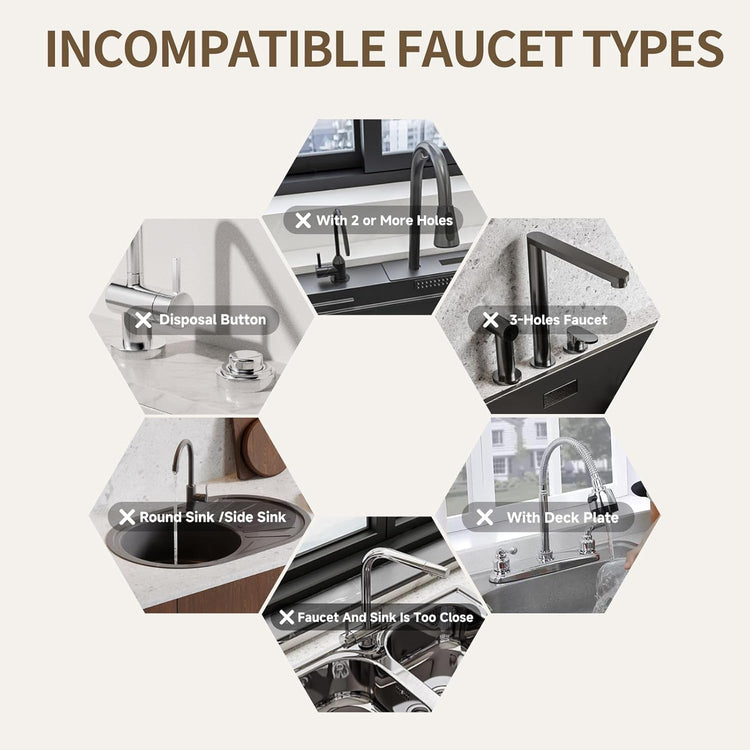Faucet Mat for Kitchen Sink, Diatomite Stone Drying Sink Protectors, Bathroom Faucet Splash Guard, Quick Dry Water Absorbing, Non-Slip Stone Tray for Kitchen Counter, White, 23.6" x 3.9"