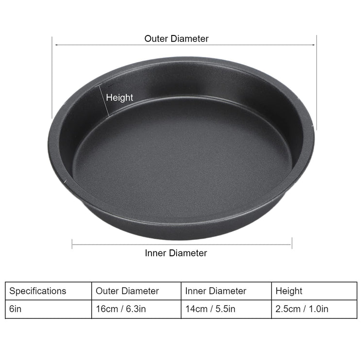 6 inch Pizza Pan Set of 2 (2 Count)