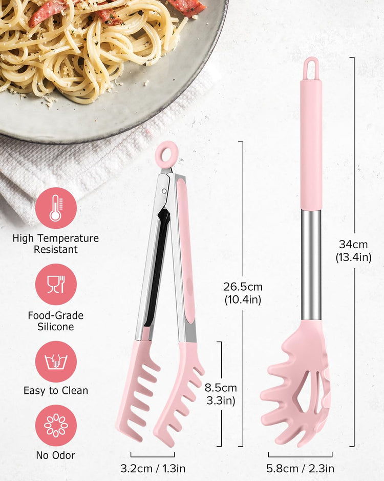 Spaghetti Spoon and Pasta Tong