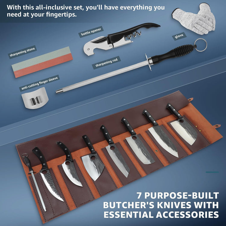 Butcher Knife Set (13 Count)