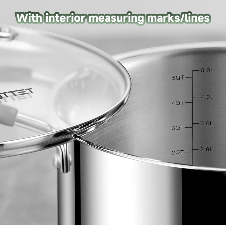Stainless Steel Kitchen Cookware Set