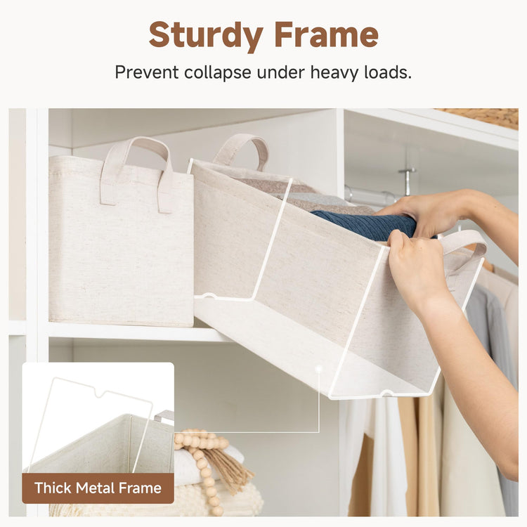 Fabric Storage Bins (2 Count)