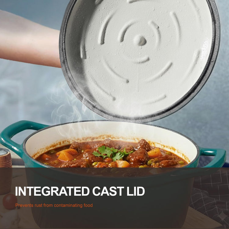 Enameled Cast Iron Dutch Oven