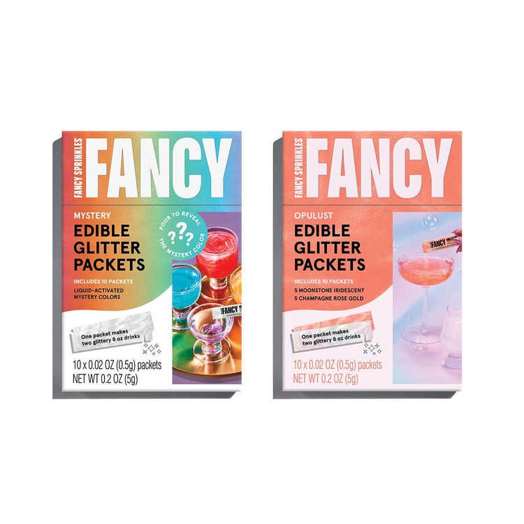 VIP Set Edible Glitter Packets 2 Pack