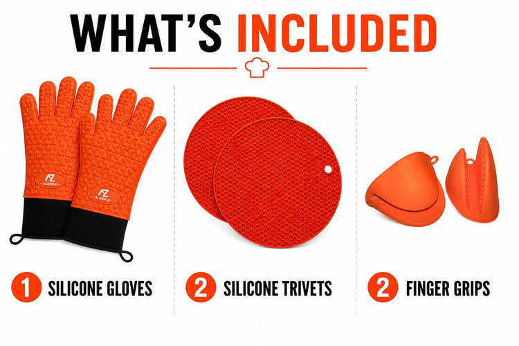 Silicone Oven Gloves