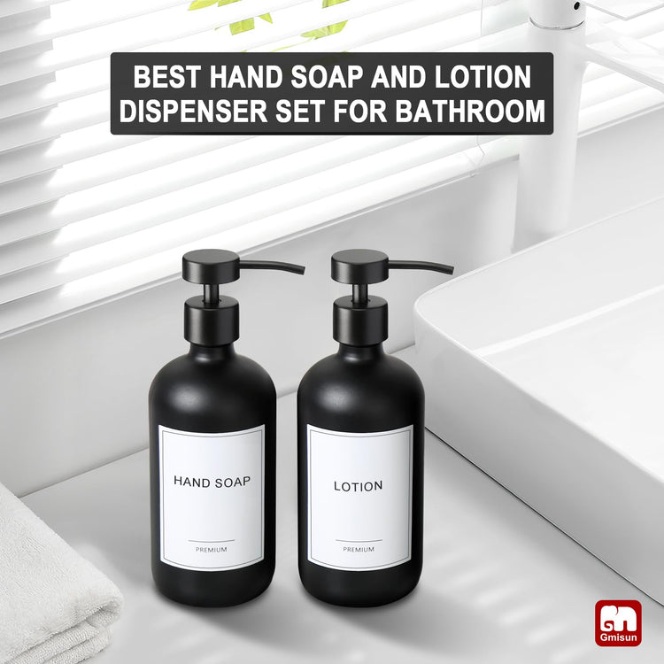 Black Soap Dispenser (2 Count)