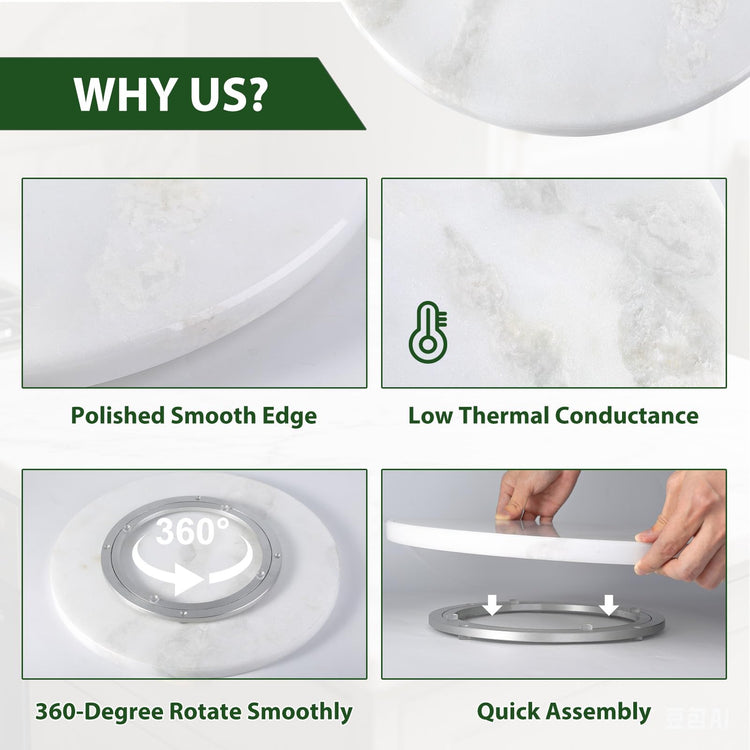 Marble Lazy Susan
