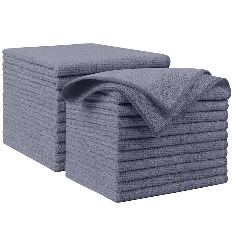 Microfiber Cleaning Cloth Grey 20PK (20 Count)