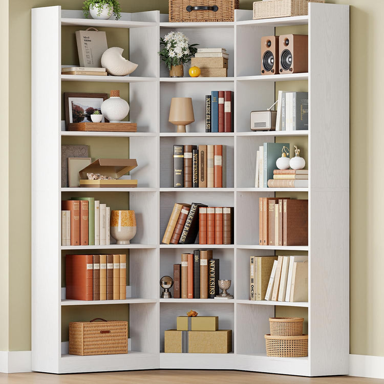 Corner Bookshelf (7 Count)