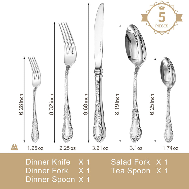 Silverware Set for 1