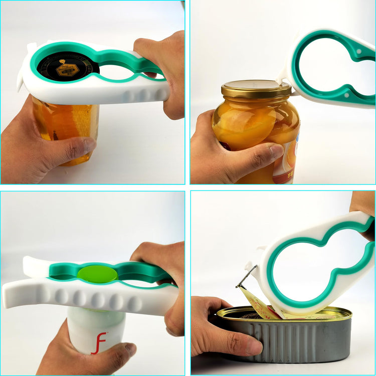 Jar Opener Bottle Opener and Can Opener for Weak hands