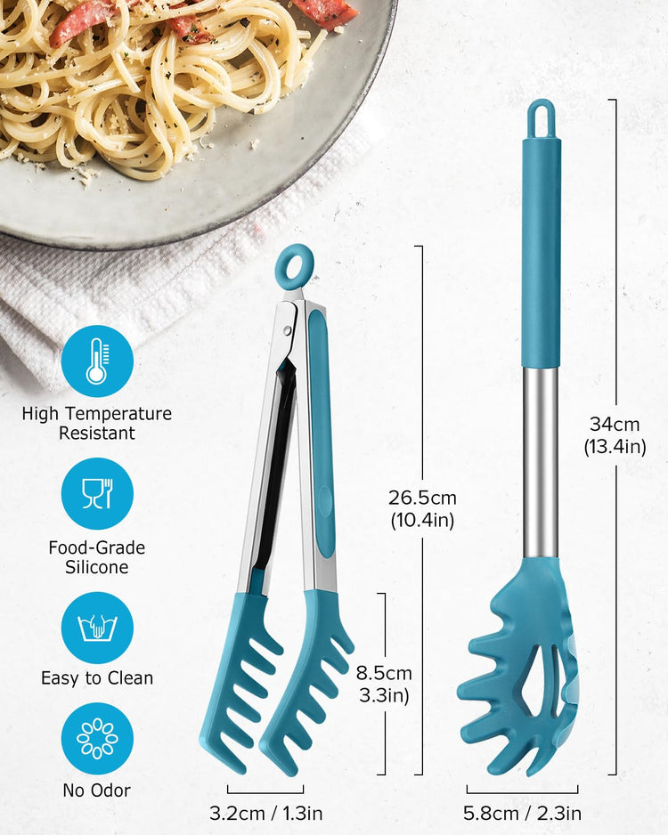 Spaghetti Spoon and Pasta Tong