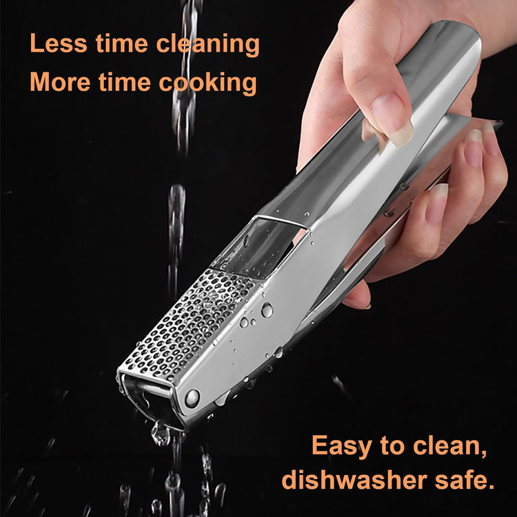Stainless Steel Garlic Press